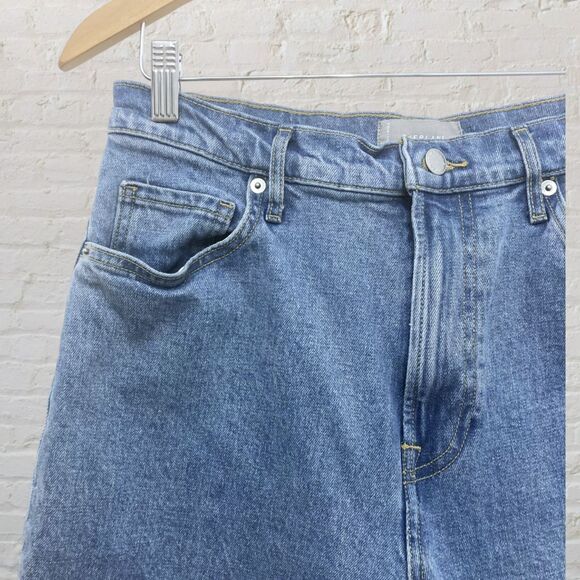 Everlane Original Cheeky Jean 29 Crop Organic Cotton High Rise Vintage Wash - Picture 10 of 15